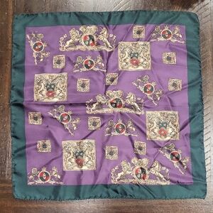 Ralph Lauren Purple and Green Scarf